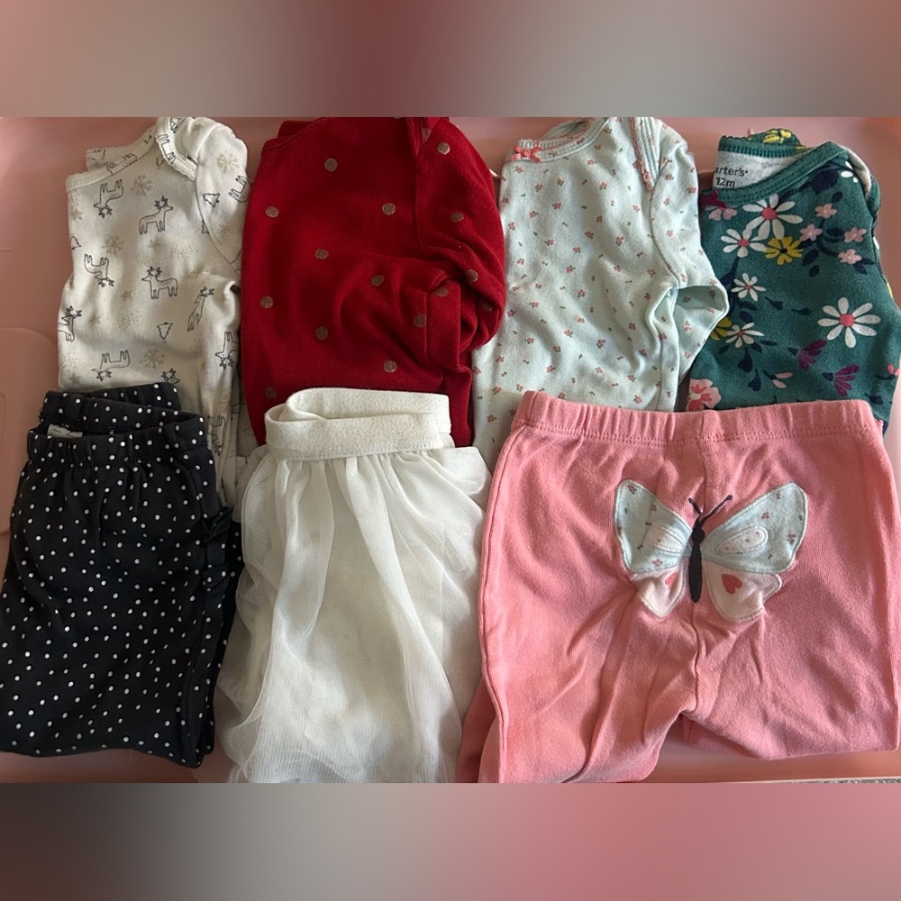 Baby girl 12 months bundle